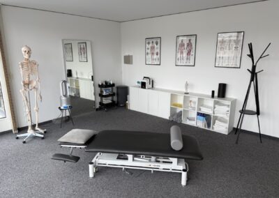 Behandlungszimmer in der Physiopraxis PHYSIOLINK in Frauenfeld